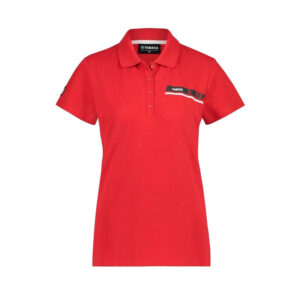 YAMAHA LADIES REVS FORBES POLO SHIRT – RED