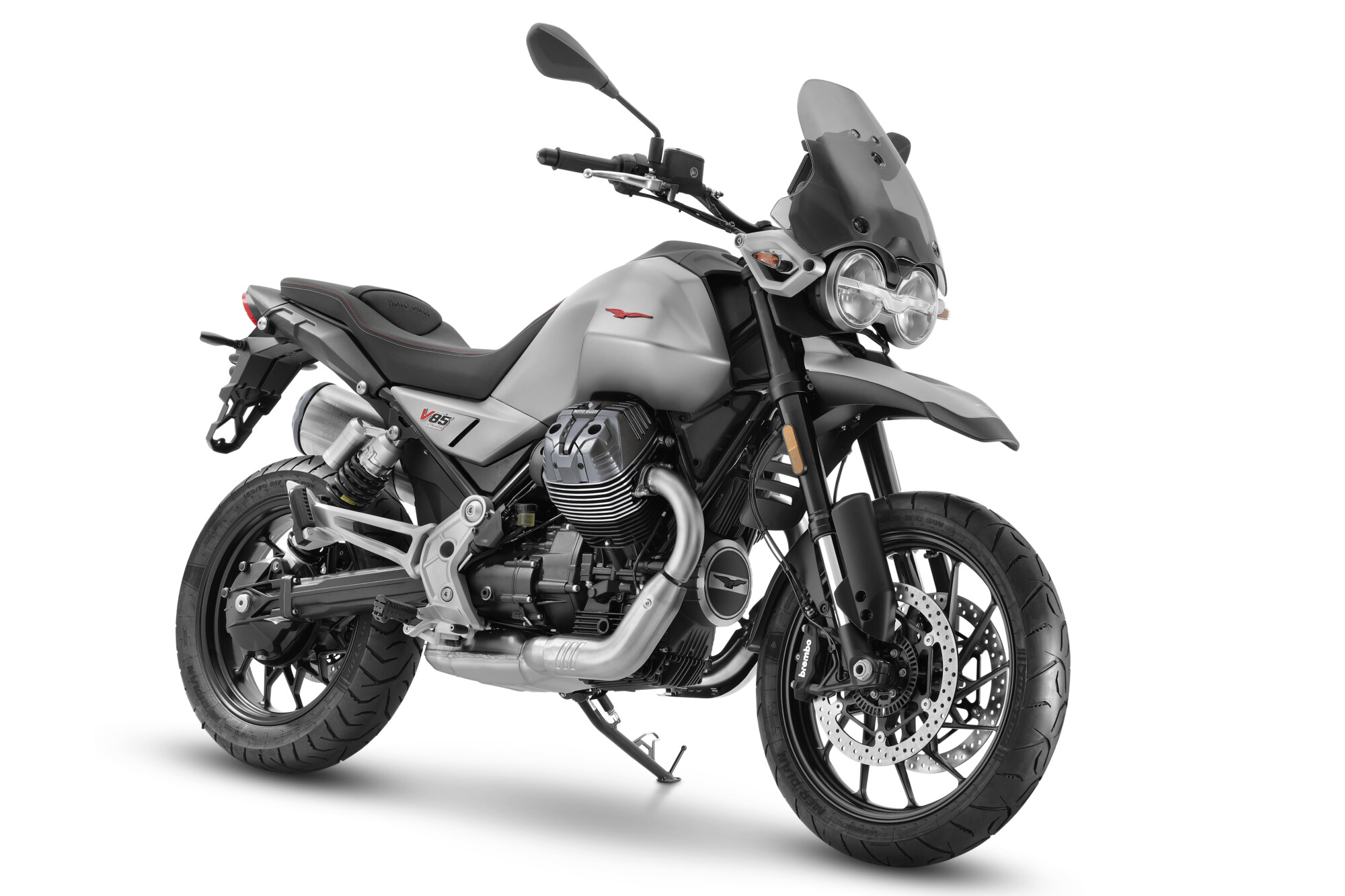 Moto Guzzi V85 Strada GRIGIO BRERA - Image 3