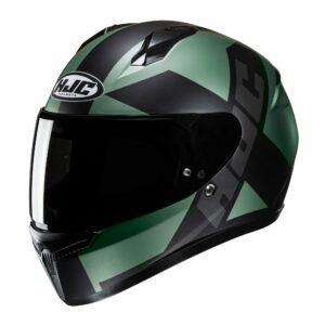 HJC C10 Tez MC4SF Khaki Motorcycle Helmet