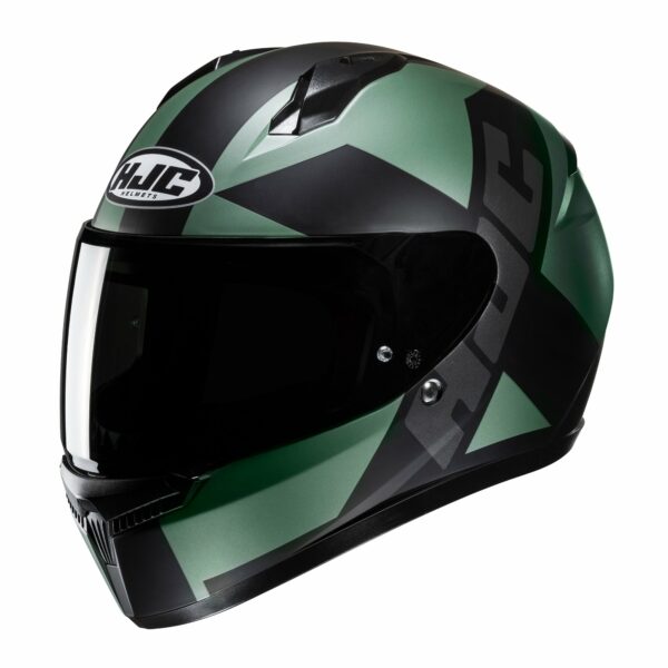 HJC C10 Tez MC4SF Khaki Motorcycle Helmet
