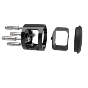 Hiplok ANKR Ground Anchor - All Black
