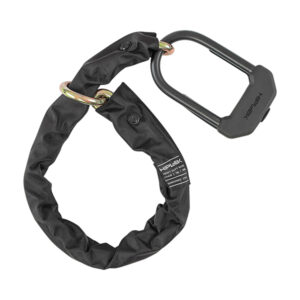 Hiplok DXXL D-Lock and Chain - All Black