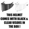 Shark Spartan RS Carbon Skin DAD Motorcycle Helmet - Image 4