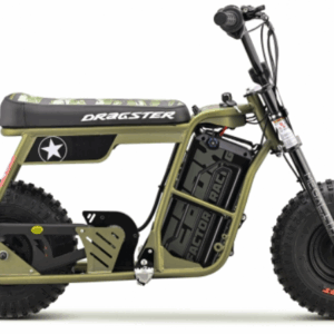 Stomp Dragster Khaki Electric Mini Bike