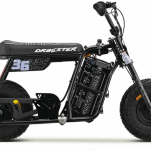 Stomp Dragster Black Electric Mini Bike